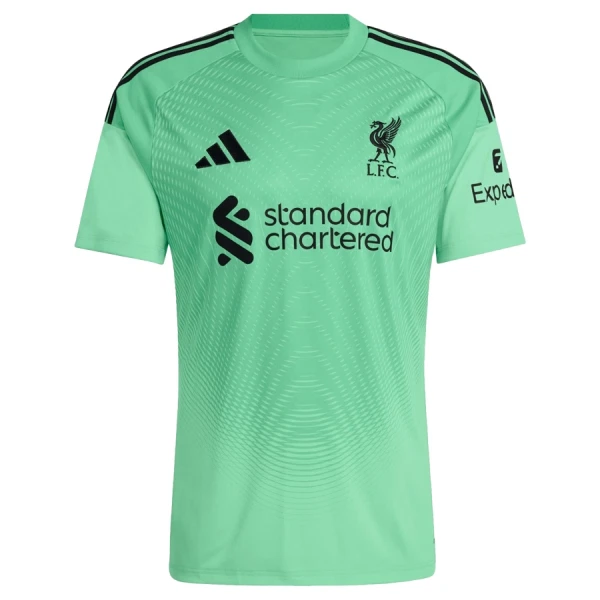 Conjunto Liverpool Alisson Becker 1 Portero 2025/2026 Niño Verde