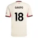 Conjunto Liverpool Cody Gakpo 18 Visitante 2025/2026 Niño