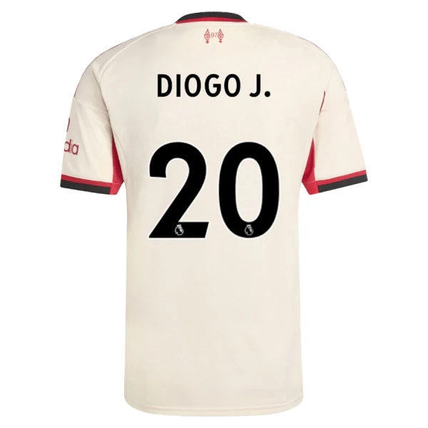 Conjunto Liverpool Diogo Jota 20 Visitante 2025/2026 Niño