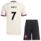 Conjunto Liverpool Florian Wirtz 7 Visitante 2025/2026 Niño