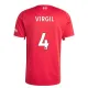 Conjunto Liverpool Virgil van Dijk 4 Local 2025/2026 Niño