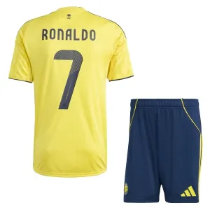 Conjunto Al-Nassr FC Cristiano Ronaldo 7 Local 2025/2026 Niño