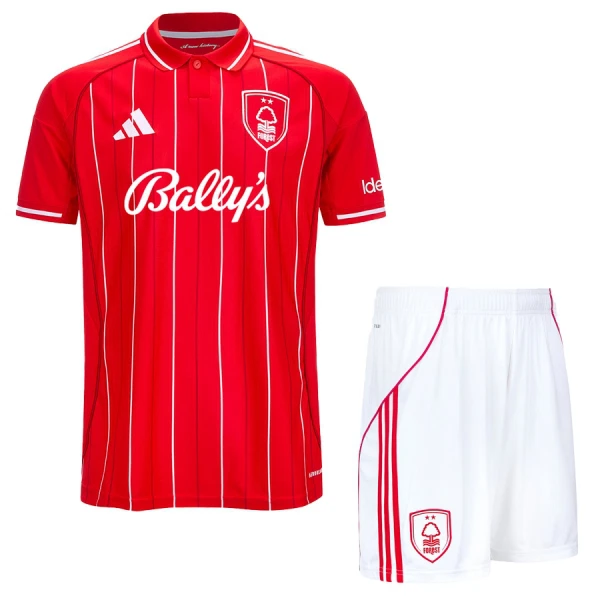 Conjunto Nottingham Forest Local 2025/2026 Niño Conjunto Nottingham Forest Local 2025/2026 Niño