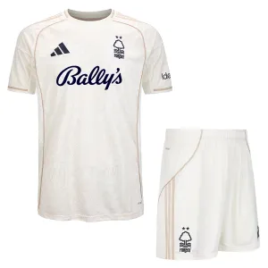 Conjunto Nottingham Forest Visitante 2025/2026 Niño