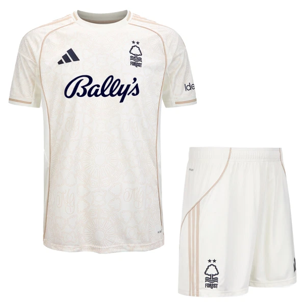Conjunto Nottingham Forest Visitante 2025/2026 Niño