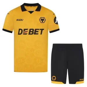 Conjunto Wolverhampton Wanderers Local 2025/2026 Niño
