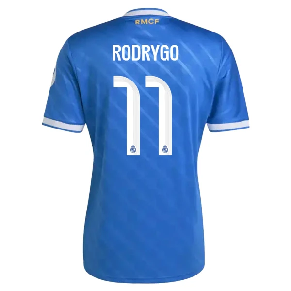 Camiseta Real Madrid Rodrygo 11 Tercera Equipación 2025/2026