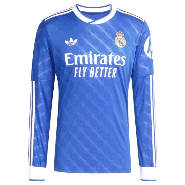 Camiseta Real Madrid Tercera Equipación 2025/2026 Manga Larga Camiseta Real Madrid Tercera Equipación 2025/2026 Manga Larga