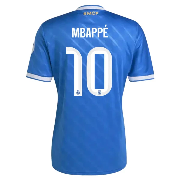 Conjunto Real Madrid Kylian Mbappé 10 Tercera Equipación 2025/2026 Niño