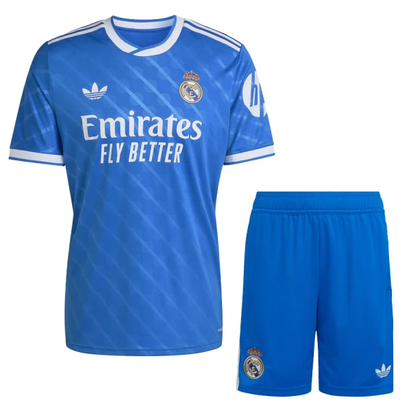 Conjunto Real Madrid Tercera Equipación 2025/2026 Niño