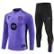 Conjunto de Sudadera 1/4 Zip FC Barcelona 2025/2026 Morado