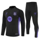 Conjunto de Sudadera 1/4 Zip FC Barcelona 2025/2026 Negro