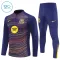 Conjunto de Sudadera 1/4 Zip FC Barcelona 2025/2026 Niño Azul marino