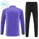 Conjunto de Sudadera 1/4 Zip FC Barcelona 2025/2026 Niño Morado