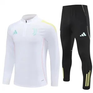 Conjunto de Sudadera 1/4 Zip Juventus 2025/2026 Blanco