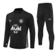 Conjunto de Sudadera 1/4 Zip Manchester City 2025/2026 Negro