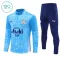Conjunto de Sudadera 1/4 Zip Manchester City 2025/2026 Niño Azul