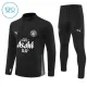 Conjunto de Sudadera 1/4 Zip Manchester City 2025/2026 Niño Negro