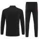 Conjunto de Sudadera 1/4 Zip Portugal 2025/2026 Negro