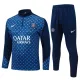 Conjunto de Sudadera 1/4 Zip PSG 2025/2026 Azul