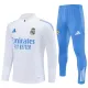 Conjunto de Sudadera 1/4 Zip Real Madrid 2025/2026 Blanco