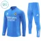 Conjunto de Sudadera 1/4 Zip Real Madrid 2025/2026 Niño Azul