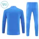 Conjunto de Sudadera 1/4 Zip Real Madrid 2025/2026 Niño Azul