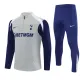 Conjunto de Sudadera 1/4 Zip Tottenham Hotspur 2025/2026 Gris