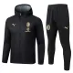 Sudadera con Capucha AC Milan 2025/2026 Negro Sudadera con Capucha AC Milan 2025/2026 Negro