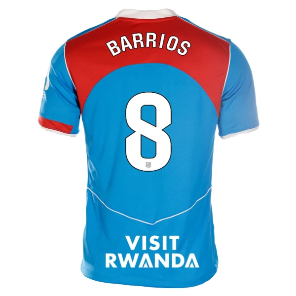 Camiseta Atlético Madrid Barrios 8 Tercera Equipación 2025/2026