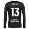 Camiseta Atlético Madrid Jan Oblak 13 Portero 2025/2026 Negro Manga Larga