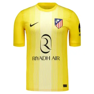 Conjunto Atlético Madrid Jan Oblak 13 Portero 2025/2026 Niño Amarillo