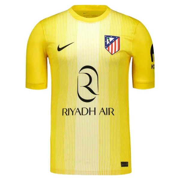 Conjunto Atlético Madrid Jan Oblak 13 Portero 2025/2026 Niño Amarillo