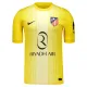Conjunto Atlético Madrid Jan Oblak 13 Portero 2025/2026 Niño Amarillo