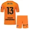 Conjunto Atlético Madrid Jan Oblak 13 Portero 2025/2026 Niño Naranja
