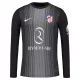 Conjunto Atlético Madrid Portero 2025/2026 Niño Negro Manga Larga