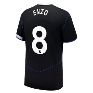 Camiseta Chelsea Enzo Fernández 8 Tercera Equipación 2025/2026