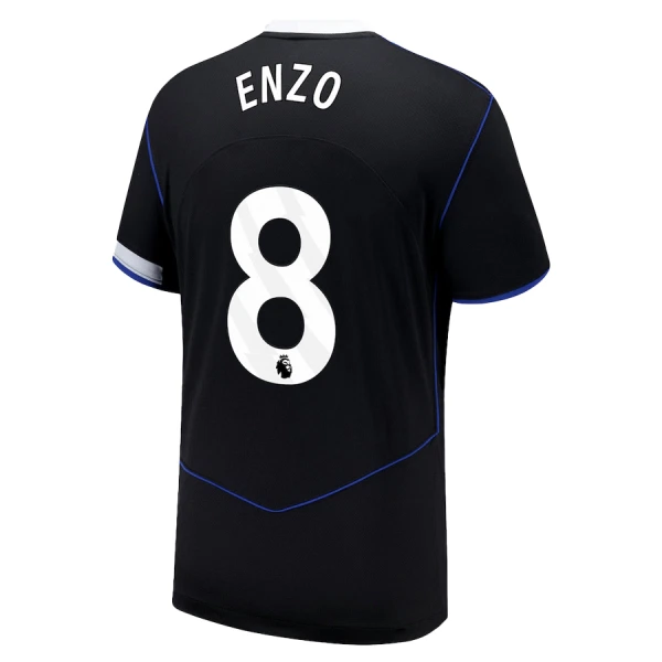 Camiseta Chelsea Enzo Fernández 8 Tercera Equipación 2025/2026