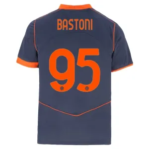 Camiseta Inter de Milán Alessandro Bastoni 95 Tercera Equipación 2025/2026