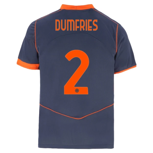 Camiseta Inter de Milán Dumfries 2 Tercera Equipación 2025/2026