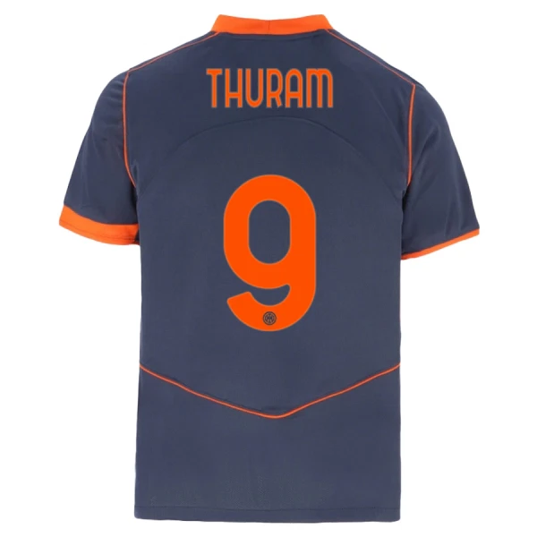 Camiseta Inter de Milán Thuram 9 Tercera Equipación 2025/2026