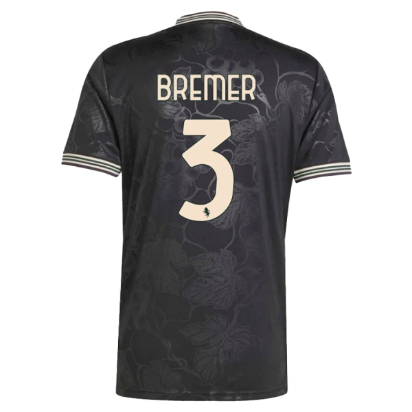 Camiseta Juventus Bremer 3 Tercera Equipación 2025/2026