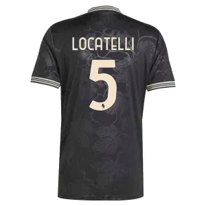 Camiseta Juventus Locatelli 5 Tercera Equipación 2025/2026