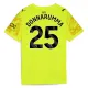 Camiseta Manchester City Gianluigi Donnarumma 25 Portero 2025/2026 Amarillo