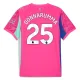Camiseta Manchester City Gianluigi Donnarumma 25 Portero 2025/2026 Rosa