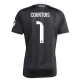 Camiseta Real Madrid Thibaut Courtois 1 Portero 2025/2026 Negro