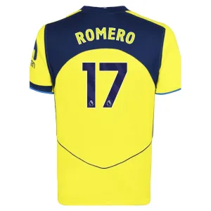 Camiseta Tottenham Hotspur Cristian Romero 17 Tercera Equipación 2025/2026