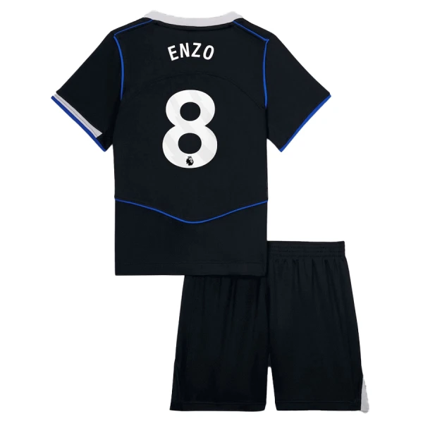 Conjunto Chelsea Enzo Fernández 8 Tercera Equipación 2025/2026 Niño