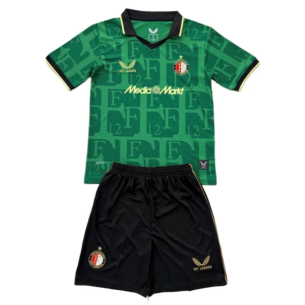 Conjunto Feyenoord Rotterdam Cuarta Equipación 2025/2026 Niño Conjunto Feyenoord Rotterdam Cuarta Equipación 2025/2026 Niño