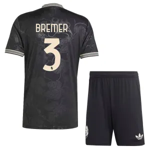 Conjunto Juventus Bremer 3 Tercera Equipación 2025/2026 Niño